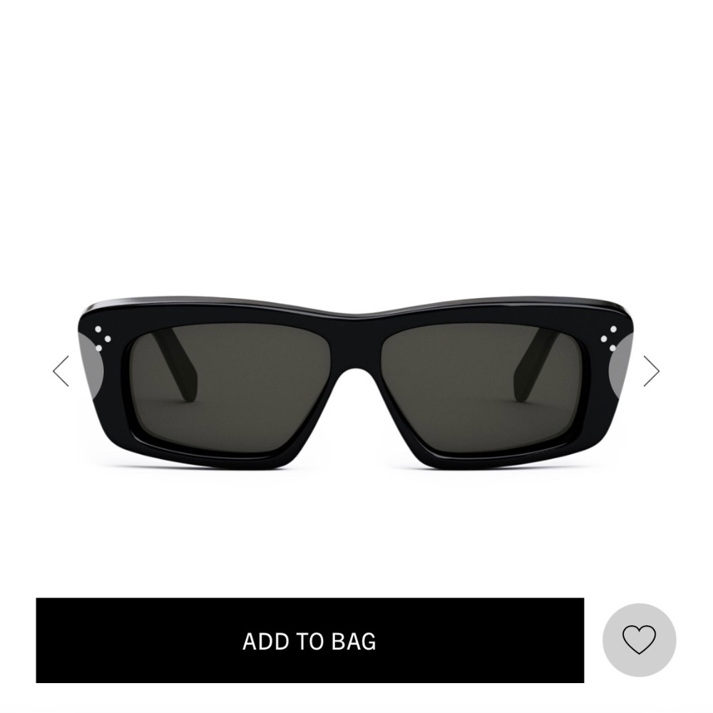 Celine 3 bold dots cat-eye sunglasses